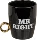 Out of the blue Kubki z Pierścionkiem dla Pary - Mr. Right & Mrs. Always Right 3