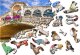 WOODEN CITY Drewniane Puzzle z figurkami  Kotki w Wenecji rozm. M, 150 elementów 4