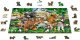 WOODEN CITY Drewniane Puzzle z figurkami  Maluchy na farmie rozm. M, 200 elementów 1