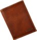 Bartex BARTEX 1019M-ID skórzany portfel męski cognac *RFID Travel 1019M-ID 1