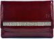 Swarovski SV 060 portfel damski z kamieniami swarovskiego  ciemna czerwień SV 060 1