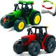 tomdorix Zestaw Farmerski 3w1 Traktor z Napędem + Siewnik, Prasa i Opryskiwacz 1