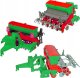 tomdorix Zestaw Farmerski 3w1 Traktor z Napędem + Siewnik, Prasa i Opryskiwacz 5
