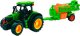 tomdorix Zestaw Farmerski 3w1 Traktor z Napędem + Siewnik, Prasa i Opryskiwacz 8