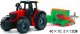 tomdorix Zestaw Farmerski 3w1 Traktor z Napędem + Siewnik, Prasa i Opryskiwacz 9