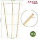 Kadax KADAX Drabinka Bambusowa Pergola Podpora 46 cm 5 szt 4