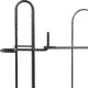 Kadax KADAX Furtka Bramka Ogrodowa Do Płotka metal Klasyczna Panelowa 72 cm Ogród 6