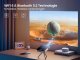 Projektor WiMiUS WiMiUS Q3 Mini Beamer rzutnik Android TV projektor Full HD z akumulatorem 4