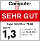 Router AVM AVM FRITZ!Box 7690 router Wi-Fi 7 5GHz i 2,4 GHz idealny 5
