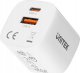 Ładowarka Unitek Unitek Ładowarka sieciowa 1x USB-A 1x USB-C QC PC 3.0 33W biała 3