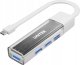 HUB USB Unitek Unitek hub dwukierunkowy USB C/USB A 5Gbps, 4x USB A biały 1