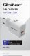 Ładowarka Qoltec Ładowarka sieciowa 35W GaN | 5-20V | 1.5-3A | 1xUSB-C PD | 1xUSB QC 3.0 | Biała 12