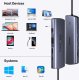 HUB USB Unitek 9w1 USB C Gigabit Ethernet HDMI VGA 3x USB A czytnik kart PD 100W 12