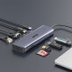HUB USB Unitek 9w1 USB C Gigabit Ethernet HDMI VGA 3x USB A czytnik kart PD 100W 13