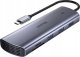 HUB USB Unitek 9w1 USB C Gigabit Ethernet HDMI VGA 3x USB A czytnik kart PD 100W 1