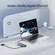 HUB USB Unitek 9w1 USB C Gigabit Ethernet HDMI VGA 3x USB A czytnik kart PD 100W 8
