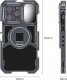 VRIG Obudowa Ramka Case Klatka Obudowa 3x Iso 10x 1/4"" Do Iphone 14 Pro Max / A0082 4