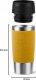 Emsa Emsa TRAVEL MUG Classic thermal mug (yellow/stainless steel, 0.36 liters) 2