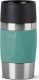 Emsa Emsa TRAVEL MUG Compact thermal mug (petrol/stainless steel, 0.3 liters, screw cap) 1