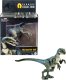Figurka Mattel Mattel Jurassic World Hammond Collection - Velociraptor Blue, toy figure 1