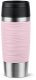 Emsa TRAVEL MUG Waves thermal mug (light pink/stainless steel, 0.36 liters) 1