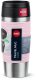 Emsa TRAVEL MUG Waves thermal mug (light pink/stainless steel, 0.36 liters) 4