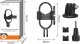 SunnyLife Ramka Obudowa Frame Mount Uchwyt Mocowanie Do Insta360 Insta 360 Go 3 / Go 3s / Zj843 12
