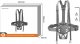 SunnyLife Szelki Uchwyt Pasek Na Szyję Ramię Chest Mount Do Pilota Drona Dji Rc Plus / Zj844-d 13