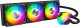 Chłodzenie wodne Montech Montech Hyper Flow ARGB AIO Wasserkühlung, schwarz - 360 mm 1