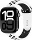 Crong Crong Duo Sport - Pasek do Apple Watch 38/40/41/42 mm (biały/czarny) 1