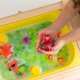 Glo Pals Glo Pals, Kostki sensoryczne świecące w wodzie - Elmo, 4 szt. 3