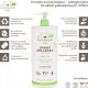 Alphanova Bebe Alphanova Bebe Bio, Emulsja oczyszczająca z kompleksem pielęgnacyjnym do okolic pieluszkowych, 900ml 3