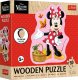 Trefl Puzzle drewniane Disney Wesoła Minnie 50 elementów (20279) 1