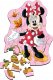 Trefl Puzzle drewniane Disney Wesoła Minnie 50 elementów (20279) 2