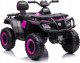 Lean Cars Quad Na Akumulator S615 Różowy 24V 1