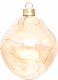 Christmas decoration BOMBKA FORMÓWKA SZKLANA KROPLA LED 10CM GOLD 3