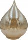 Christmas decoration BOMBKA FORMÓWKA SZKLANA KROPLA LED 15CM GOLD 2