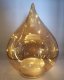 Christmas decoration BOMBKA FORMÓWKA SZKLANA KROPLA LED 15CM GOLD 3