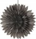 Dekoracja świąteczna Christmas decoration GWIAZDA DEKORACYJNA WISZĄCA PAPIEROWA 3D 50CM SZARA 1
