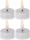 Christmas decoration ZESTAW 4 ŚWIECZEK TEA LIGHT LED 1