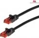 Maclean Patchcord, Cat6, 2m, czarny (MCTV-302B) 1