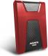 Dysk zewnętrzny HDD ADATA HD650 2TB Czarno-czerwony (AHD650-2TU31-CRD) 1