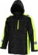Kurtka męska Lahti Pro KURTKA OCIEPLANA Z KAPTUREM, CZARNO-ŻÓŁTA, "3XL", CE, LAHTI 1