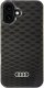 Audi Audi IML Stitching Pattern MagSafe iPhone 16 Plus 6.7" czarny/black hardcase AU-IMLMIP16M-Q5/D3-BK 1