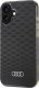 Audi Audi IML Stitching Pattern MagSafe iPhone 16 Plus 6.7" czarny/black hardcase AU-IMLMIP16M-Q5/D3-BK 2