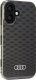 Audi Audi IML Stitching Pattern MagSafe iPhone 16 6.1" czarny/black hardcase AU-IMLMIP16-Q5/D3-BK 1