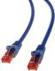 Maclean RJ-45/RJ-45, kat.6, U/UTP, niebieski, 3m (MCTV-303N) 1