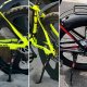 4kom.pl Stopka rowerowa Metalowy nóżka podpórka do roweru stojak rowerowy podpórka z regulacją długości do tylnej ramy Czarna 6