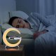 4kom.pl Lampa inteligentna wielofunkcyjna z ładowarka QI 15W głośnik Bluetooth lampka nocna LED RGB Alogy Biała 9