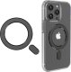 4kom.pl Blaszka magnetyczna uniwersalna Pierścień Uchwyt Magmat do MagSafe Magnetic Ring Black 1